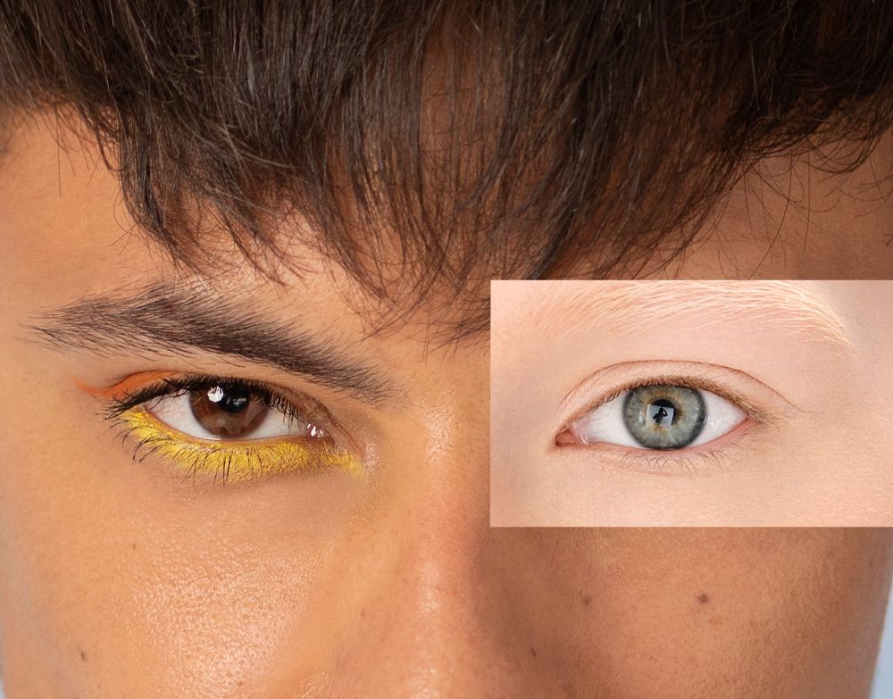 Amber vs Hazel Eyes